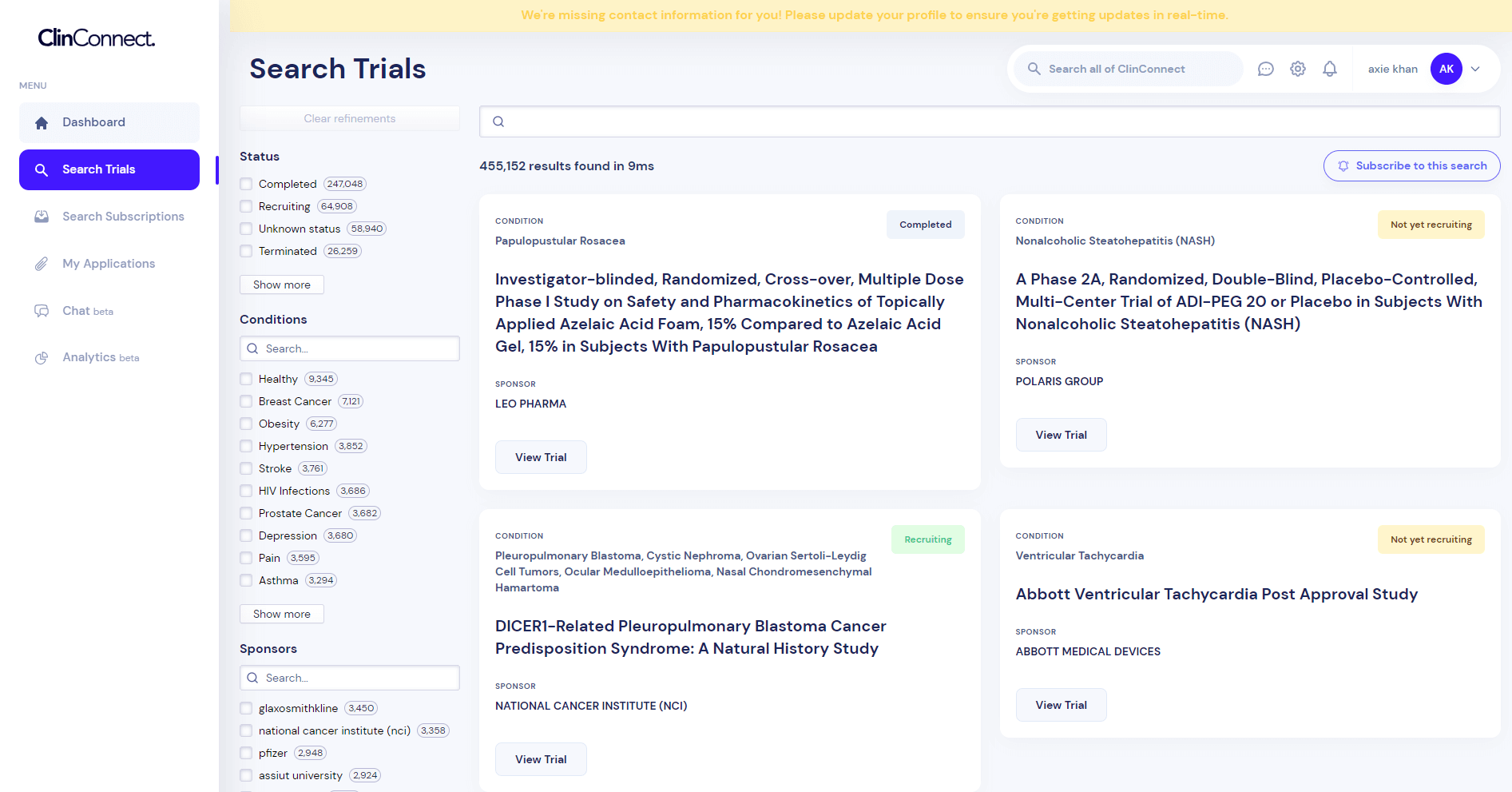 ClinConnect screenshot 2